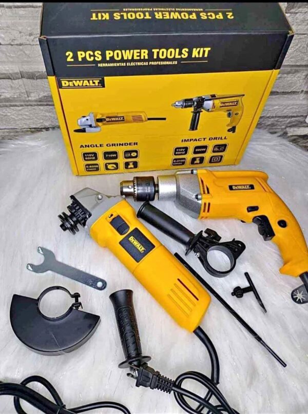 Combo de taladro 1/2 y pulidora de 4 pulgas dewalt - Image 4